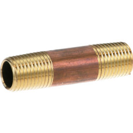 Brass Nipple 1/4" X 2"