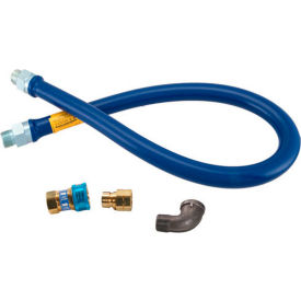 Gas Connector Kit 3/4" x 48" with Quick Disconnect and Elbow