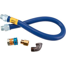 Gas Connector Kit 1" X48" with QD and Elbow