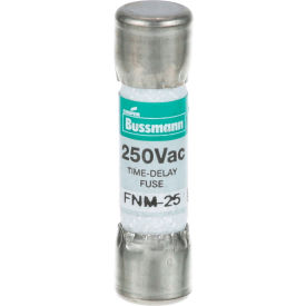 Time Delay Fuse with High Inrush Current Protection - 250V, 25A - 13/32" x 1 1/2"