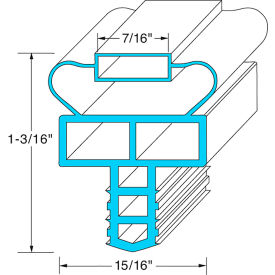 Door Gasket 10 3/8" X 21 7/8" For Randell