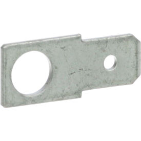 Solderless Terminal Connector; 1/4" Male Tab; #10 Stud Hole - 10/Pack
