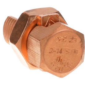 Wire Split Bolt Connector; #6