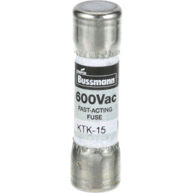 38-1432 13/32" x 1 1/2" 15A Fast Acting Glass Fuse - 600V