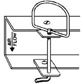 Filter Locking Handle, 2"Mesh