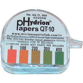 Paper, Test - Qt10 (Hydrion)
