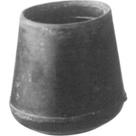 Tip, Crutch, For 1-1/4" Tube, Black