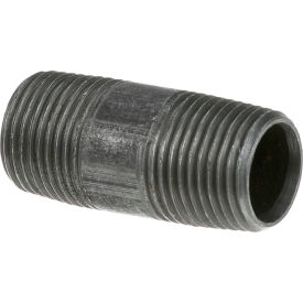 Black Iron Nipple 3/8" X 1-1/2"