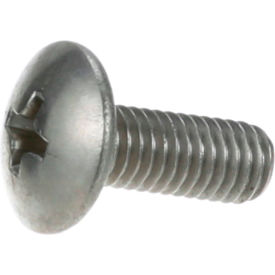 Stainless Steel Phillips Truss Head 10-32 x 1/2" Machine Screw - 100/Box