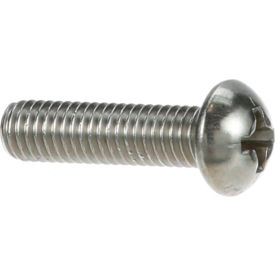 Stainless Steel Round Head 10-32 x 3/4" Phillips Machine Screw - 100/Pack