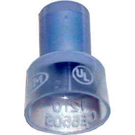 Clear Tin Plated Copper Closed End Connector; Wire Gauge: 10 - 100/Box