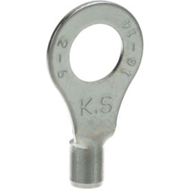 Ring Terminal; Stud #1/4"; 14 - 100/Box