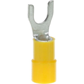 Yellow Spade Terminal; Stud #10; 10 - 100/Box