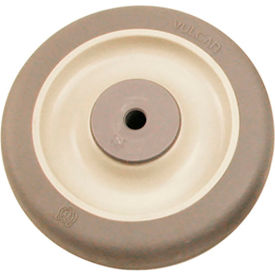 Wheel, 3-1/2", 3/8" ID, with Bushing, Grey