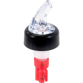 Pourer, Flip Top, Red, Plst, 1Oz