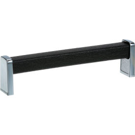 6 1/2" Black Vinyl / Chrome Handle