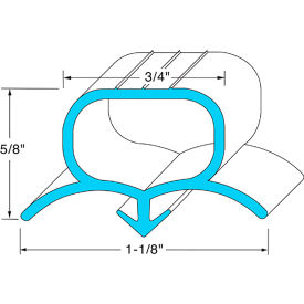 Gasket, Hopper10" X 18 1/2"