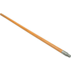 Handle, Wood, 40", W/Metal Tip