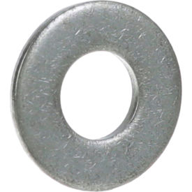 Stainless Steel Flat Washer 18-8; Size 1/4" - 100/Box