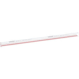Sight / Gauge Glass Tube; Red and White Stripe; 5/8" x 12"