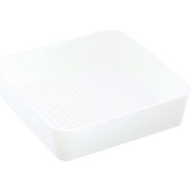 8 1/2" x 8 1/2" Plastic Floor Drain Strainer with 3/16" Holes