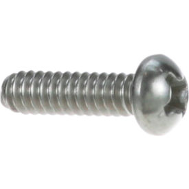 Machine Screw (Bx 100) Stainless Steel 6-32 X 1/2 Phil Rd 18-8
