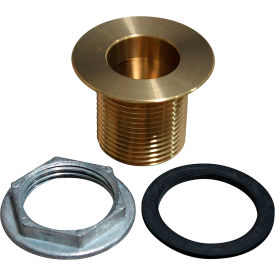 Brass Sink Drain - 1" NPS; 1 1/2" Long; 1 3/8" Sink Opening