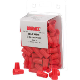 Red Wire Connectors - 100/Pack