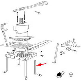 Leg, Lettuce King Ivm# 4400 For Redco Slicers