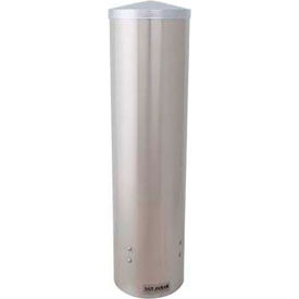 Water Cup Dispenser, Stainless Steel, Large For San Jamar