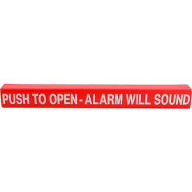 Wrap, Push Pad, Push To Open, Red