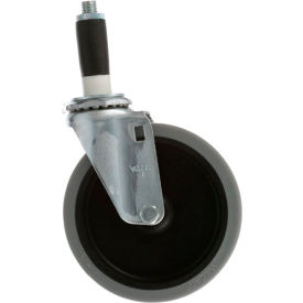 Swivel Stem Caster - 5" Wheel, 1" OD Tubing