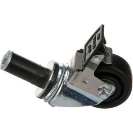 8012679 Caster, 3" Swivel, Brake for Quality Industries Chicken Marinator