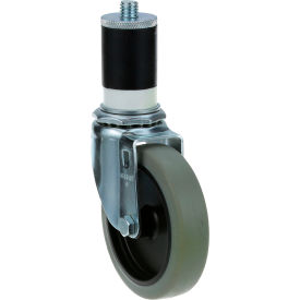 Swivel Stem Caster4 W 1-5/8 Od Tubing