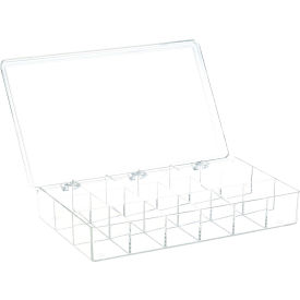 18 Compartment Clear Plastic Storage Box