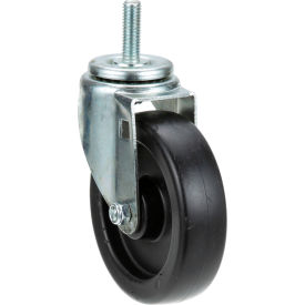 5" Swivel Threaded Stem Caster - 1/2"-13 x 1 1/2" Stem, 260 lb. Capacity