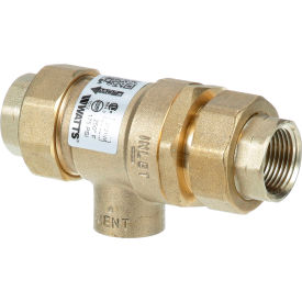 56-1150 Model 9D Dual Check Backflow Preventer w/Atmospheric Vent 3/4" FPT Union Fitting