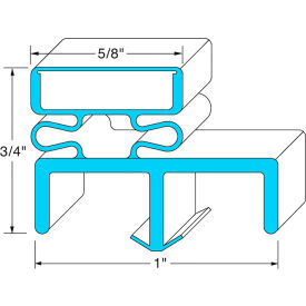 Door Gasket; 23" X57-3/4"