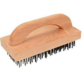 Allpoints Brush, Flat Steel Bristle, 4X9