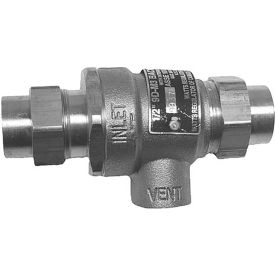 Model 9D Dual Check Backflow Preventer w/Atmospheric Vent 1/2" FPT Union Fitting