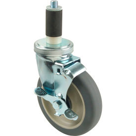 Caster, Stem, 5"W/Brk, 1-1/8"Tube For Duke Manufacturing