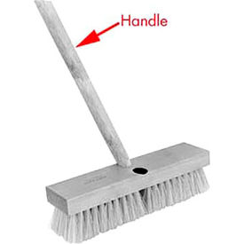 Handle, Wood, 54", Tapered End For Carlisle Foodservice Products