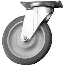 Caster, Plate, 5", Swivel For Lakeside Manufacturing