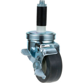 262397 Swivel Stem Caster with Brake for 1" OD Tubing
