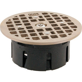 Drain Lock, Floor, 3.5", Round
