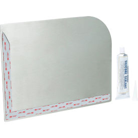 Splash Guard - Sink, (Right Hand, Stainless Steel, Kit)