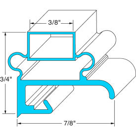 Vinyl Magnetic Door Gasket - 15 1/2" x 20 5/8"