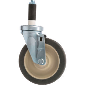 5" Swivel Stem Caster for 1" O.D. Tubing - 300 lb. Capacity
