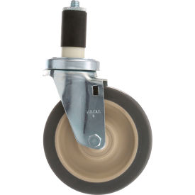 5" Swivel Stem Caster for 1 3/16" O.D. Tubing - 300 lb. Capacity