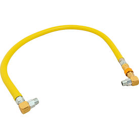 Gas Hose Flexctd 1/2X 48 W/90 (3 3/ 4 O.D For T&S Brass & Bronze Works